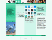 Tablet Screenshot of garitec.com